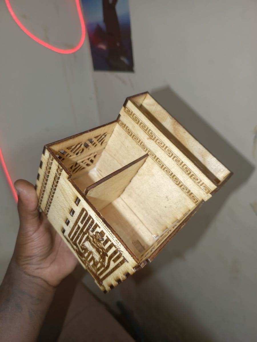 Custom desk organizer - view 2