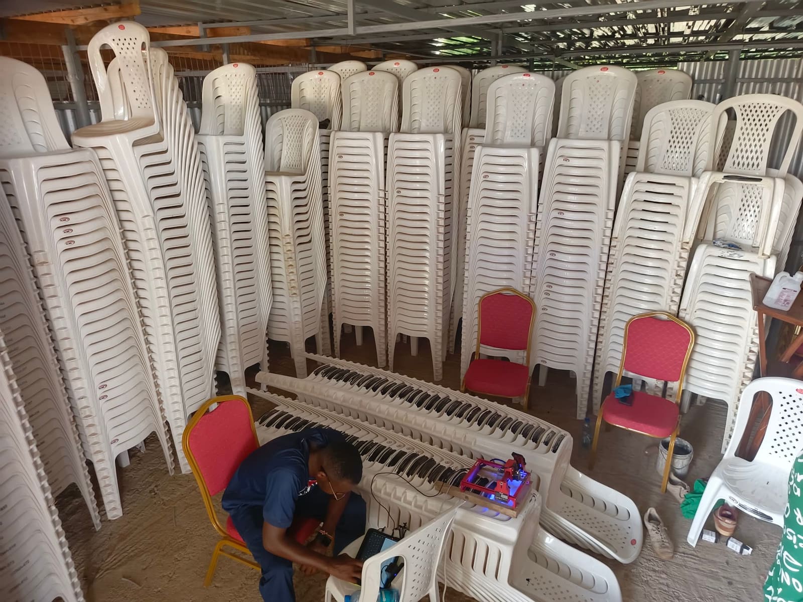 Uzima University asset tagging project - view 5